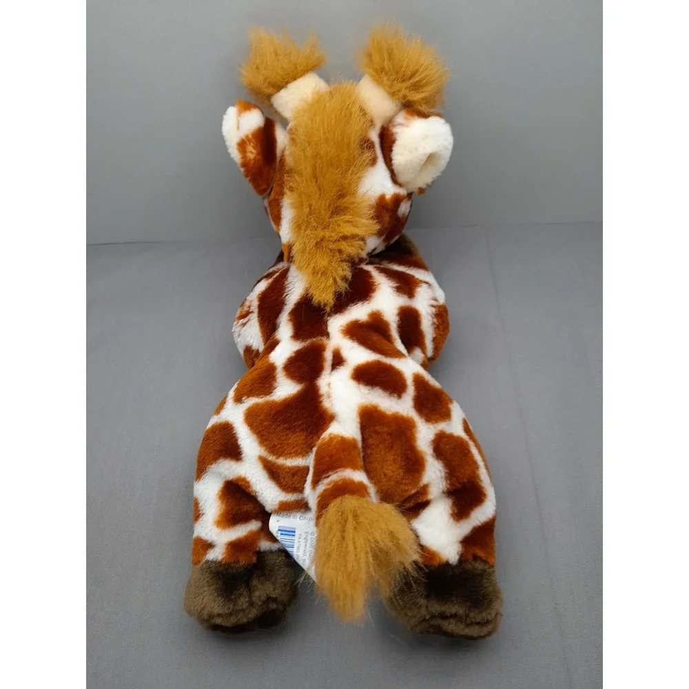 Laying Giraffe Plush Stuffed Animal Spotted Brown White Safari Toy‎ 12 Inch